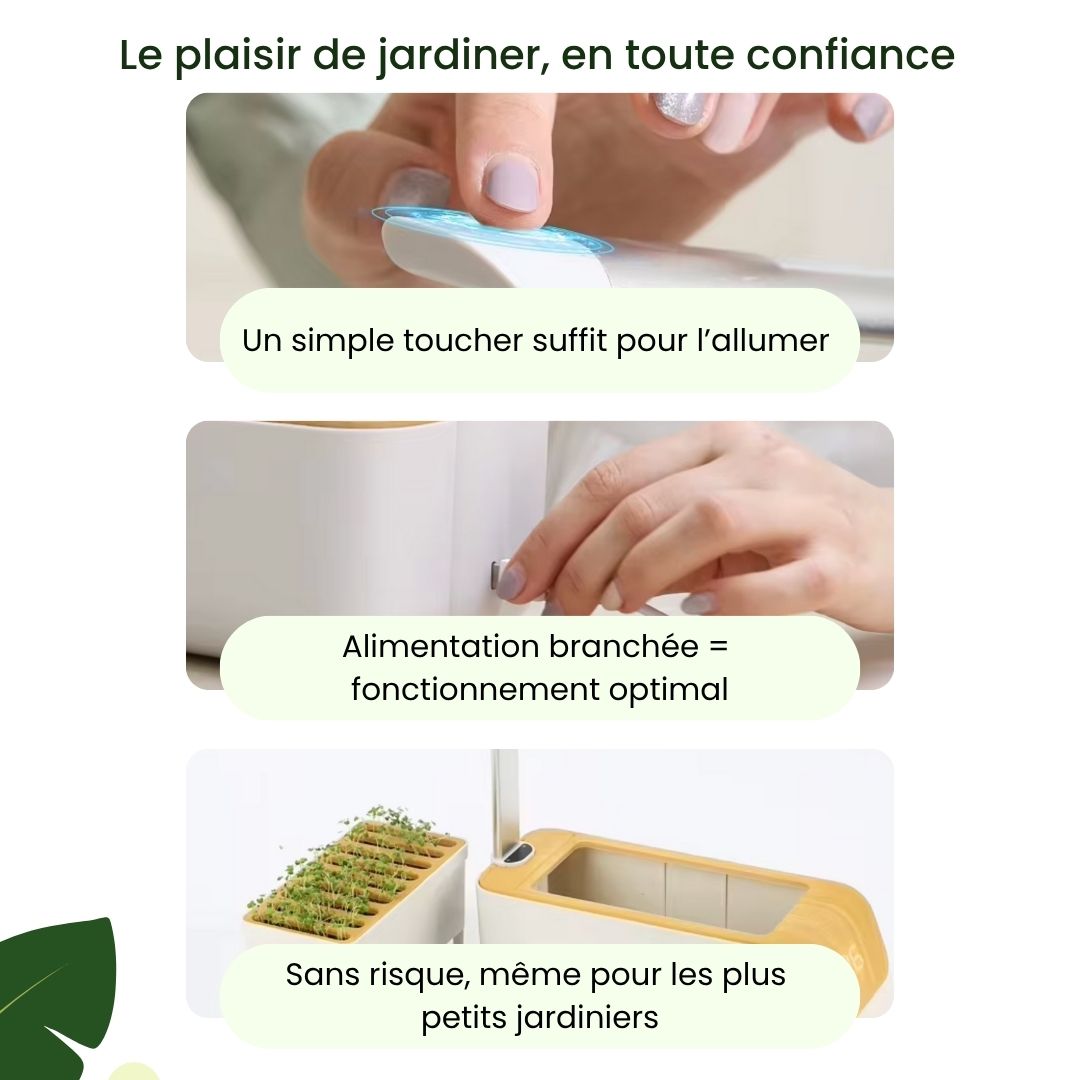 Kit de jardinage Intérieur